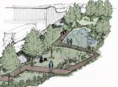 Artist's impression of the Sleaford Moor Enterprise Park and its green credentials. EMN-210507-192922001