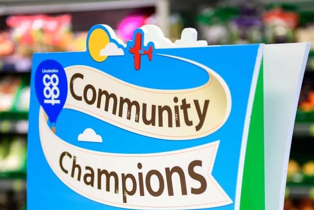 More than £164,000 was raised for good causes during a three-month period through Lincolnshire Co-op’s Community Champions scheme.