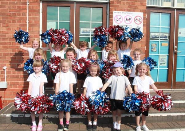 The Skegness Cheerios at Skegness Infant School's summer fair 10 years ago.