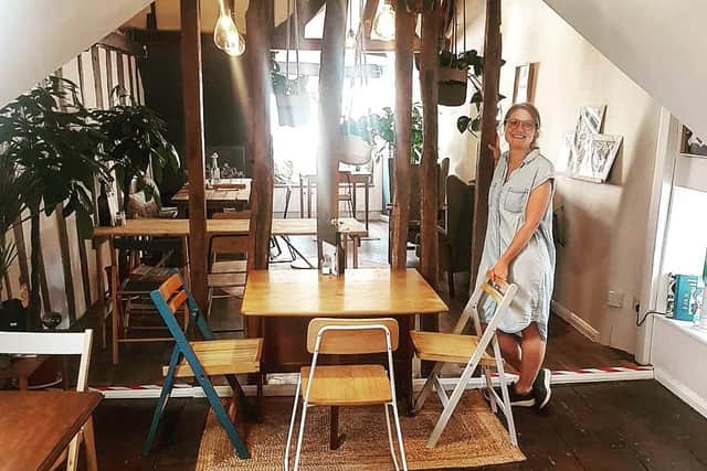 Blonde Beet in St Paul's Street, Stamford, has welcomed its first sit-down diners.