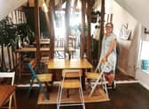 Blonde Beet in St Paul's Street, Stamford, has welcomed its first sit-down diners.