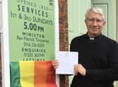 The Rev Patrick Timperley, of the Unitarian Meeting House.