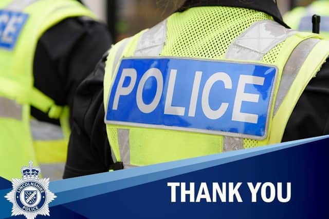 Police stock image.