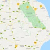 National Garden Scheme's open gardens. Photo: Google Maps