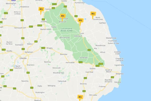 National Garden Scheme's open gardens. Photo: Google Maps