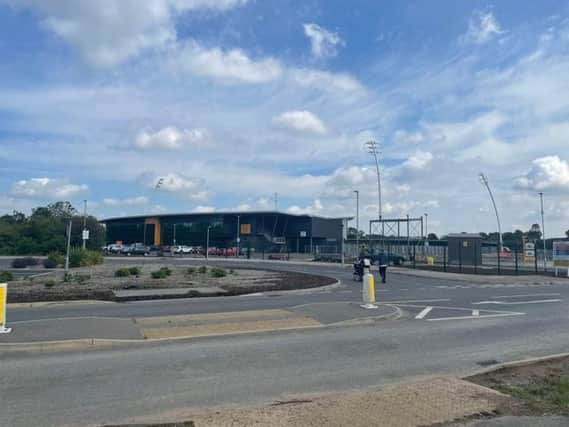 The floodlights are back up at United.