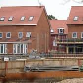 Building work on new homes in West Lindsey accelerated at the start of the year, figures reveal.