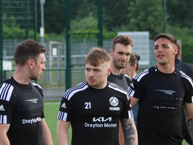United's squad will return to match action against Matlock. Photo: Oliver Atkin