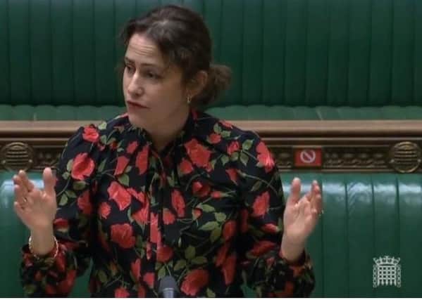 Victoria Atkins MP speaking in the House of Commons. EMN-210907-091010001