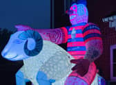 Jason Wilsher-Mill's inflatable sculptures. EMN-211207-193154001