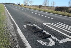Potholes on the A15. EMN-210624-171823001