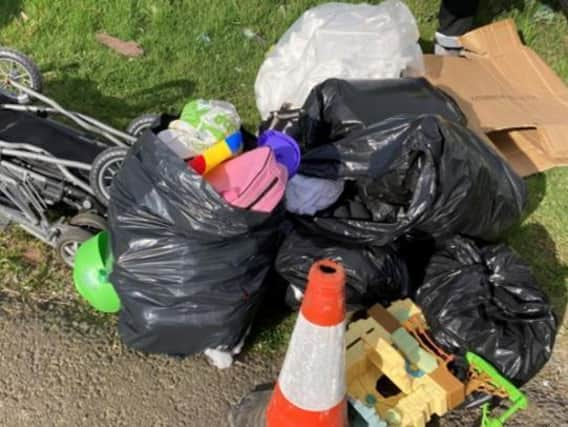 The flytip in Scunthorpe.