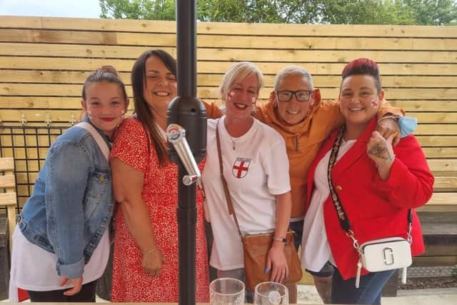 Fans at the New Park Club in Skegness.
