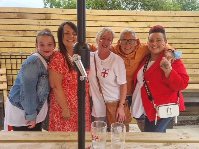 Fans at the New Park Club in Skegness.