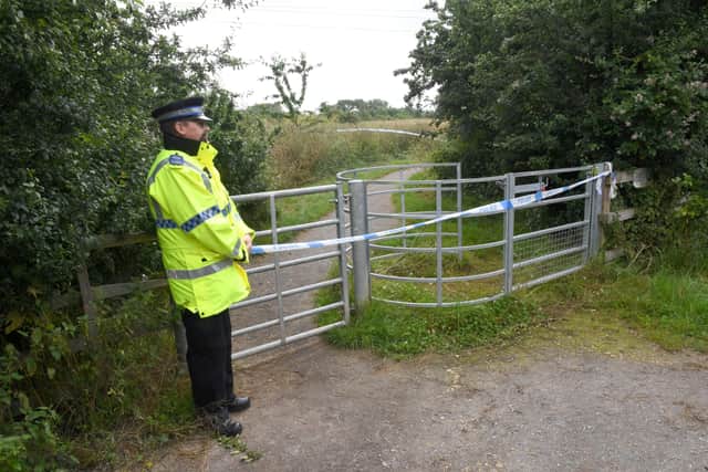 Officers were at the scene on July 12.