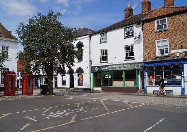 ELDC towns like Horncaste will see additional public seating, planting and planters, town tidy’s, pop-up art trails and exhibitions.