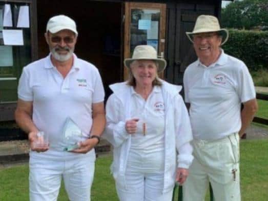 Dave Brammer, Pauline Donner and Barrie Darling.