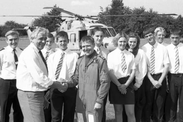 Kirton Middlecott School, 25 years ago.