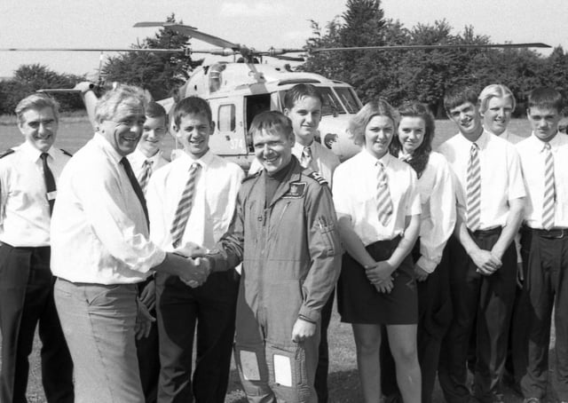 Kirton Middlecott School, 25 years ago.