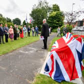 The unveiling was attended by representatives of several organisations from the town. Picture: John Aron Photography.