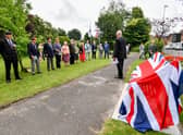 The unveiling was attended by representatives of several organisations from the town. Picture: John Aron Photography.