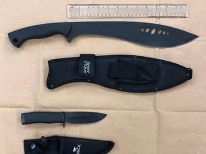 Operation Stabilise seized weapons.