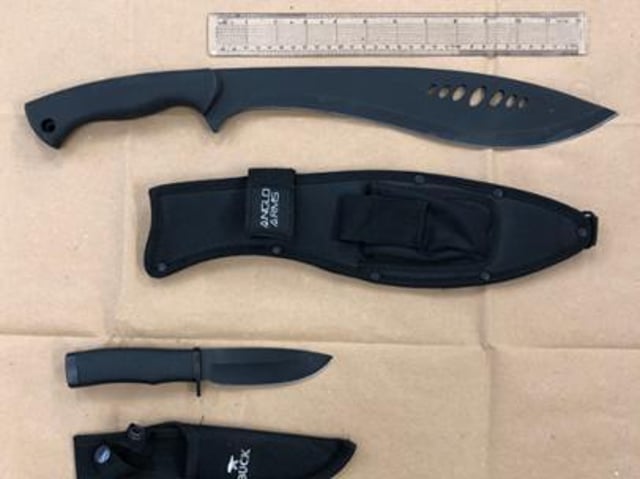 Operation Stabilise seized weapons.