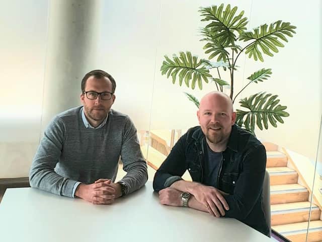 Nubreed Hotels Operations Director Jamie Fitzsimmons (left) and Joe Wicks (right)