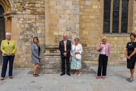 The reopening of the Grimsby Minster cafe.