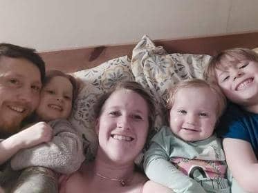 An appeal has been launched for the family of Nikolle Herrington - her partner, James, and three children Penny, Freddy and Billie.