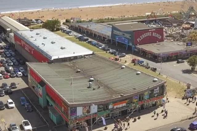 Major investment is taking place at Skegness Pier.