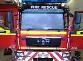 Firefighters attended after car crashed into house