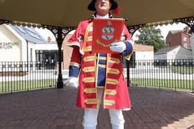Skegness Town Crier Steve O'Dare has resigned due to ill-health.