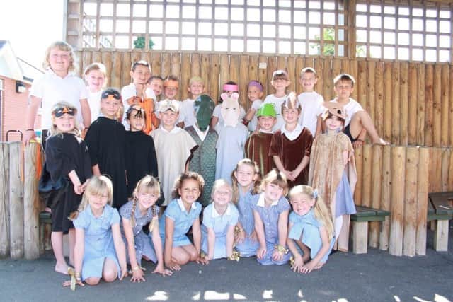 Skegness Infants School 10 years ago ...