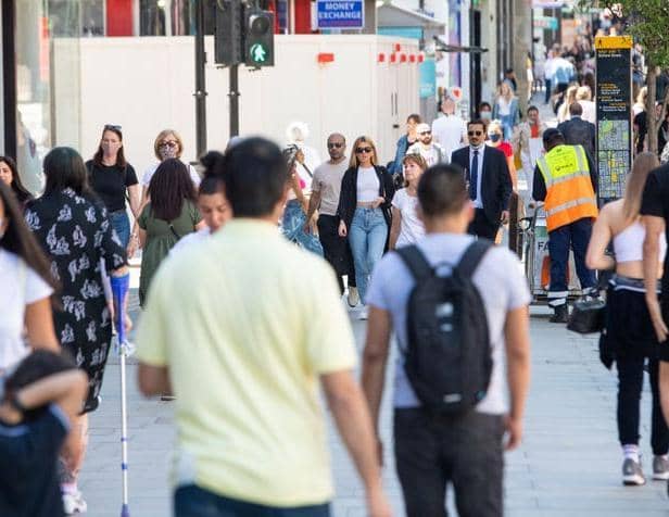 Shops, restaurants and entertainment venues in Lincoln saw a boost in visitors following the reopening of indoor hospitality in May – but footfall remained below levels before the Covid pandemic