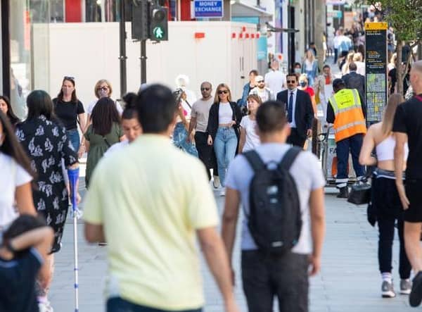 Shops, restaurants and entertainment venues in Lincoln saw a boost in visitors following the reopening of indoor hospitality in May – but footfall remained below levels before the Covid pandemic