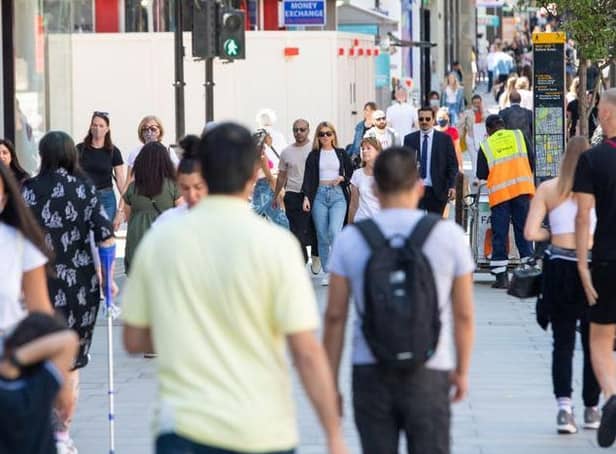 Shops, restaurants and entertainment venues in Lincoln saw a boost in visitors following the reopening of indoor hospitality in May – but footfall remained below levels before the Covid pandemic