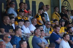 Pilgrims fans. Photo: Oliver Atkin