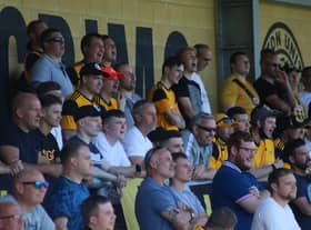 Pilgrims fans. Photo: Oliver Atkin