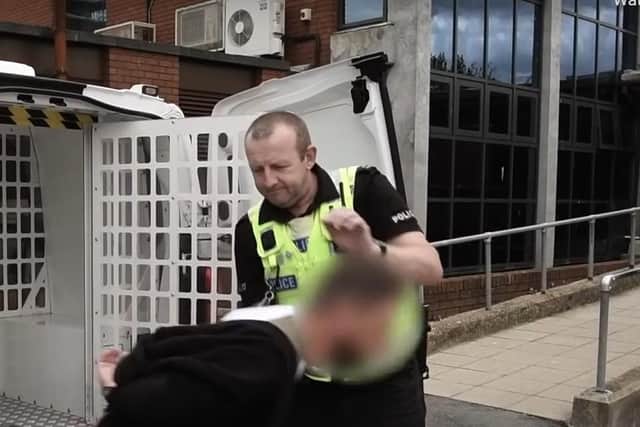 A number of people were arrested