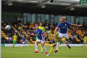 Boston United v Norwich City. Photo: Oliver Atkin