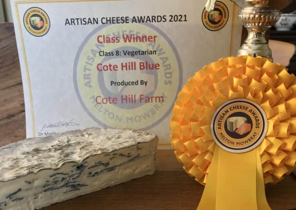 Award win for Cote Hill Cheese at Osgodby EMN-210726-070140001