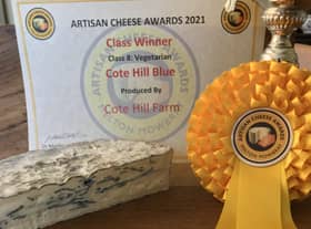 Award win for Cote Hill Cheese at Osgodby EMN-210726-070140001