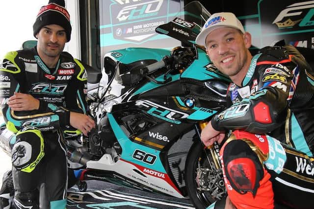 Peter Hickman (right).