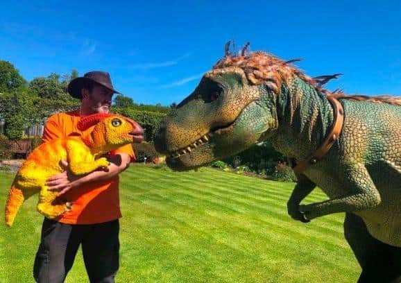 Dinosaur fun at Market Rasen Racecourse this Sunday, August 1