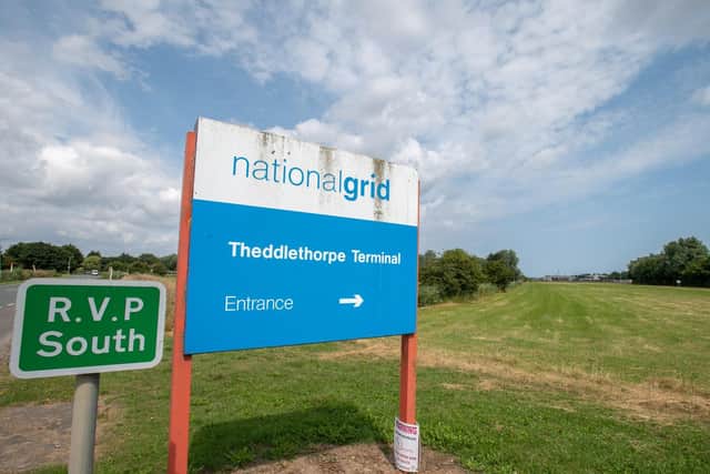 The Theddlethorpe Gas Terminal site. (Photo: John Aron)