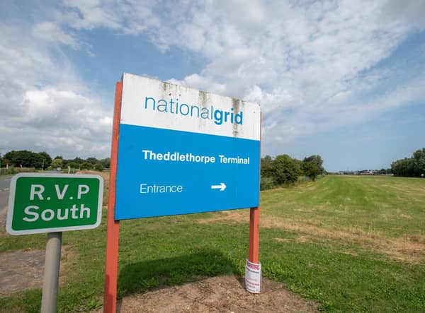 The Theddlethorpe Gas Terminal site. (Photo: John Aron)