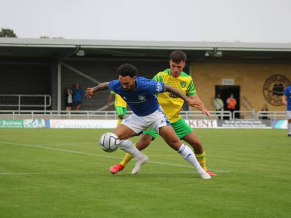 United will face Belper Town on Thursday. Photo: Oliver Atkin