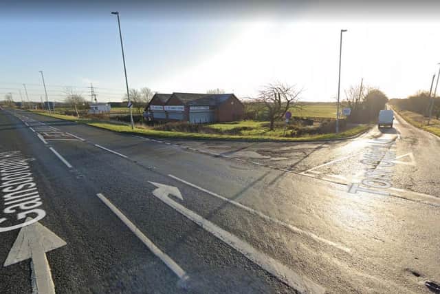 The A57 Gainsborough Road, with the junction of the B1190, Tom Otters Road. Photo: Google Streetview