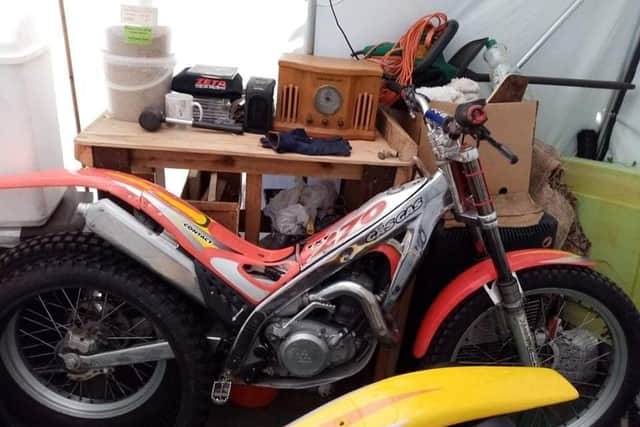 This is the second trails bike stolen from Leadenham. EMN-210727-115437001